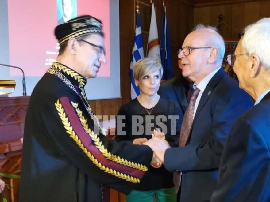 Επίτιμος διδάκτορας του Πανεπιστημίου της Πάτρας ο Άλμπερτ Μπουρλά