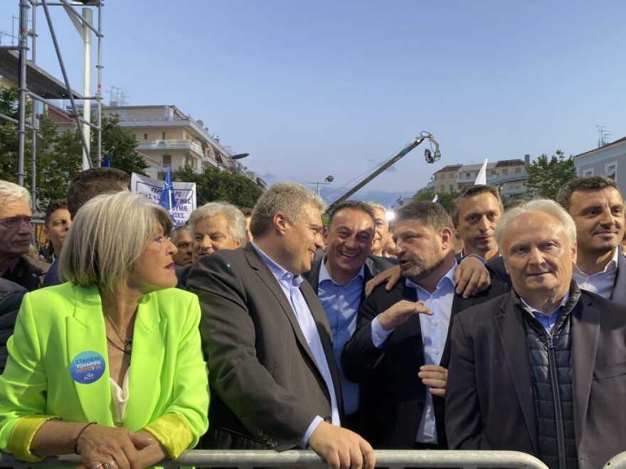 Εκλογές 2023 - Σαμαράς στην Καλαμάτα: Είμαστε το κόμμα της πατριωτικής ευθύνης - Δεν διανοούμαστε τις Πρέσπες του Αιγαίου