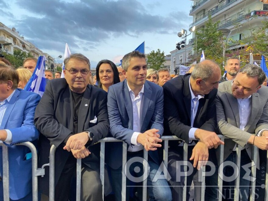 Εκλογές 2023 - Σαμαράς στην Καλαμάτα: Είμαστε το κόμμα της πατριωτικής ευθύνης - Δεν διανοούμαστε τις Πρέσπες του Αιγαίου