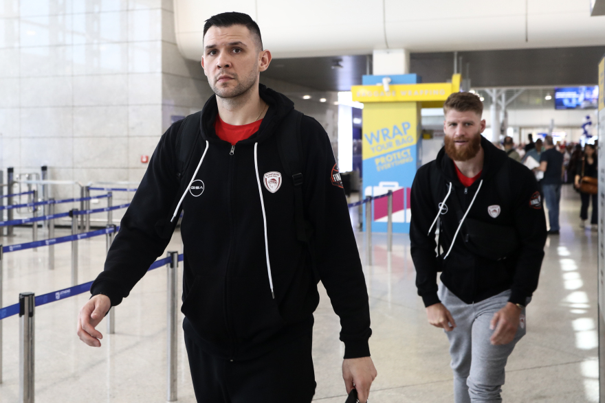 Ολυμπιακός - Euroleague: Αναχώρησε για το Κάουνας - Δείτε βίντεο και φωτογραφίες 