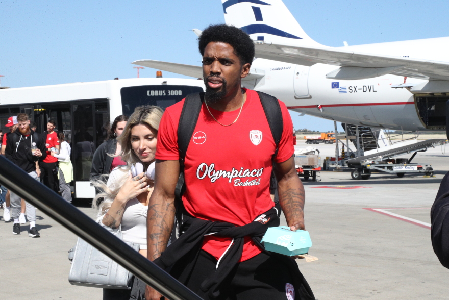 Ολυμπιακός - Euroleague: Αναχώρησε για το Κάουνας - Δείτε βίντεο και φωτογραφίες 
