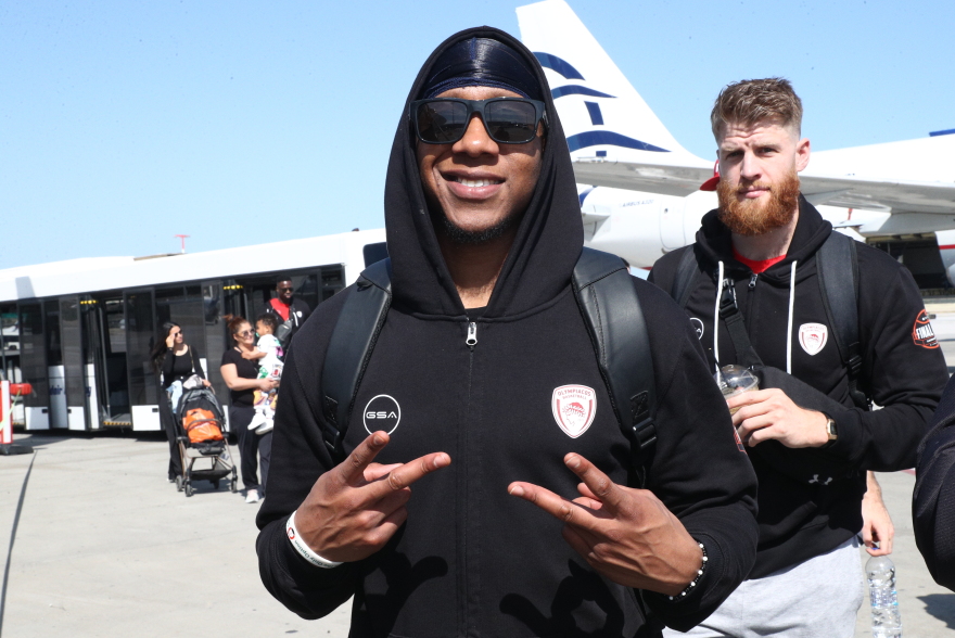 Ολυμπιακός - Euroleague: Αναχώρησε για το Κάουνας - Δείτε βίντεο και φωτογραφίες 