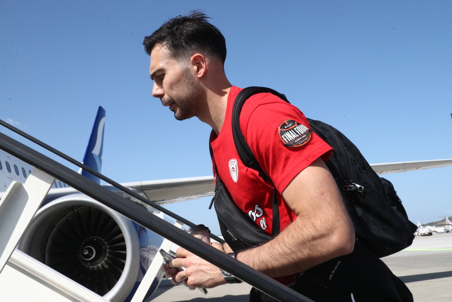 Ολυμπιακός - Euroleague: Αναχώρησε για το Κάουνας - Δείτε βίντεο και φωτογραφίες 