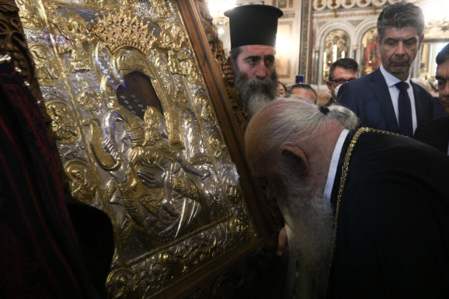 Άξιον Εστί: Αναχώρησε για το Πρωτάτο του Αγίου Όρους η ιερή εικόνα της Παναγίας - Δείτε φωτογραφίες