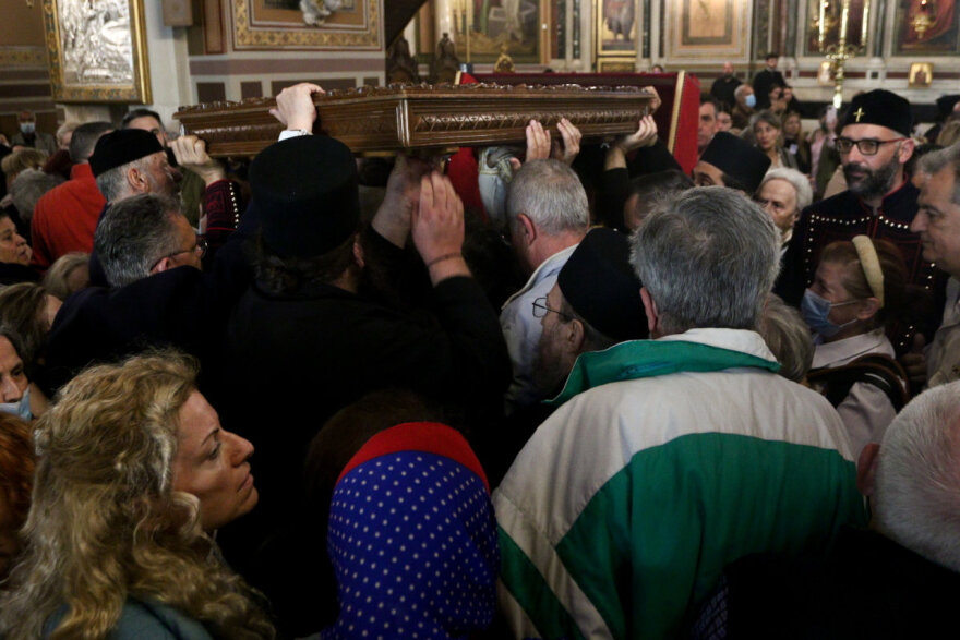 Άξιον Εστί: Αναχώρησε για το Πρωτάτο του Αγίου Όρους η ιερή εικόνα της Παναγίας - Δείτε φωτογραφίες