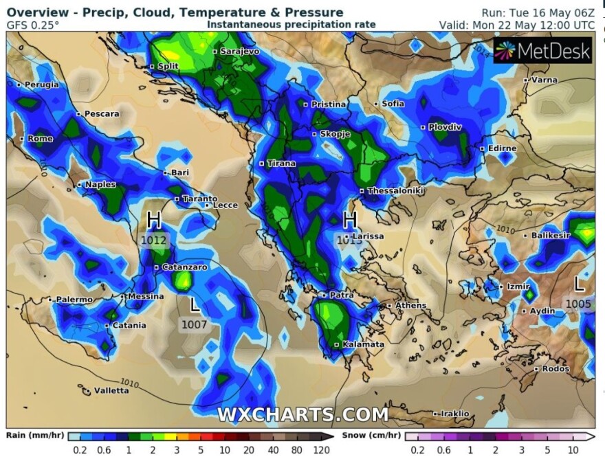 Εκλογές 2023: Τι καιρό θα έχουμε από αύριο μέχρι και την Κυριακή των εκλογών 