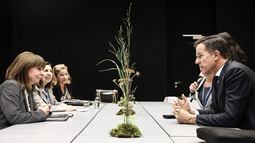 Διαδοχικές συναντήσεις της Σακελλαροπούλου με Ευρωπαίους ηγέτες στην Ισλανδία