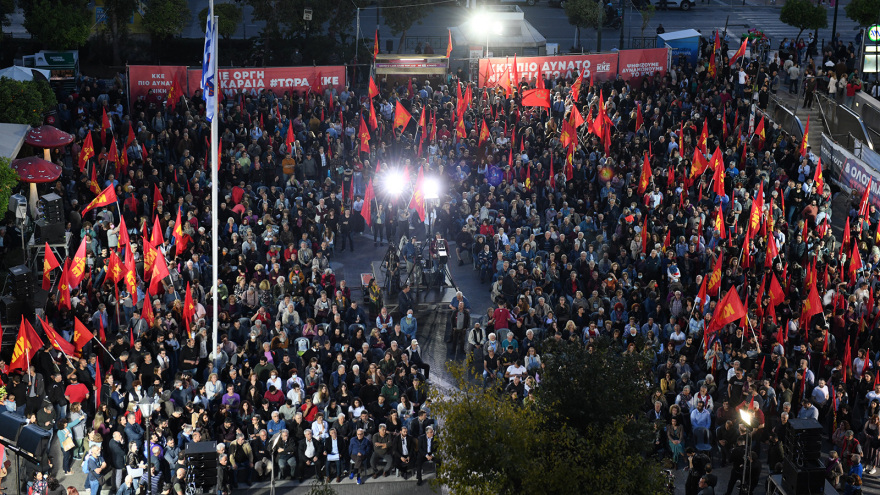 Κουτσούμπας: Να μετατρέψουμε την Κυριακή των εκλογών σε κόκκινο ορμητικό ποτάμι