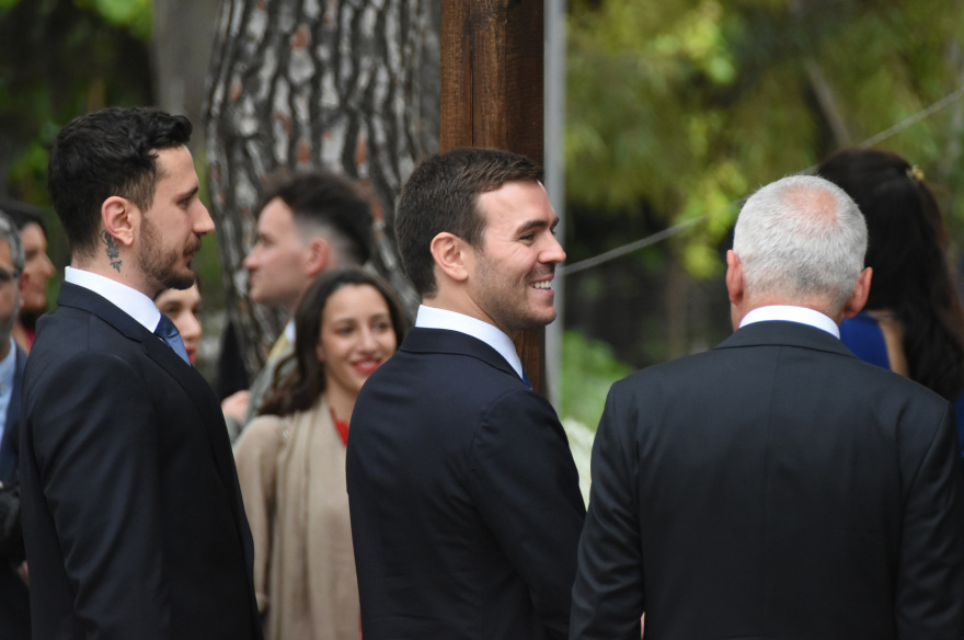 Παντρεύτηκε ο γιος του Θεόδωρου και της Γιάννας Αγγελοπούλου, Δημήτρης - Δείτε φωτογραφίες