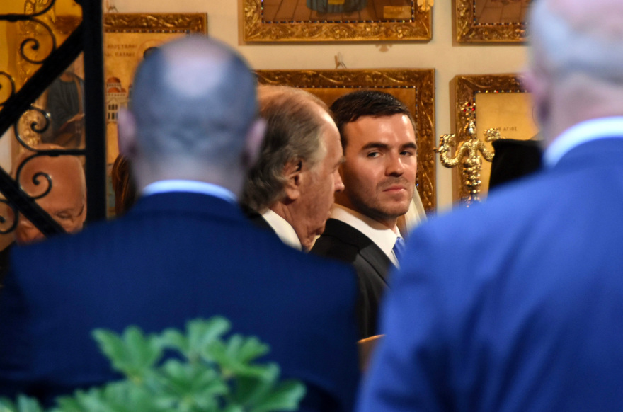 Παντρεύτηκε ο γιος του Θεόδωρου και της Γιάννας Αγγελοπούλου, Δημήτρης - Δείτε φωτογραφίες