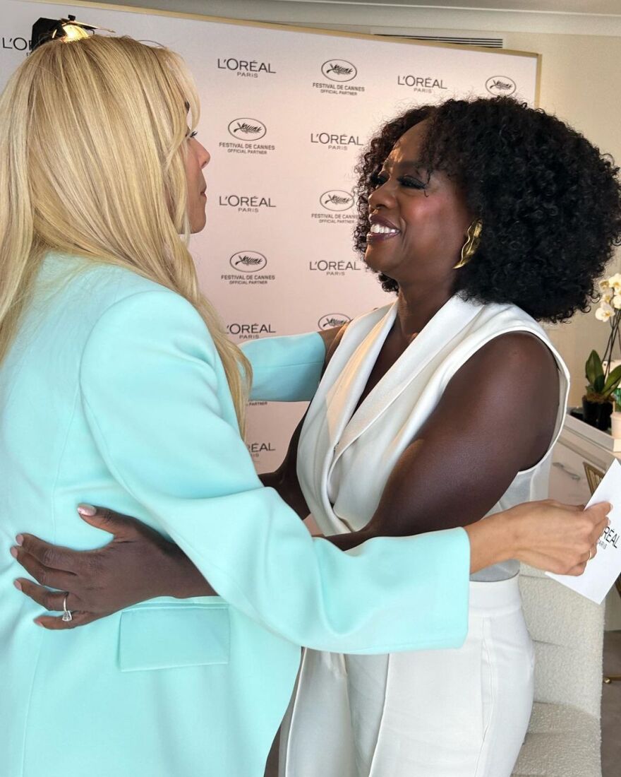 Δούκισσα Νομικού: Συνάντησε τη Βαϊόλα Ντέιβις στις Κάννες – Δείτε τις φωτογραφίες