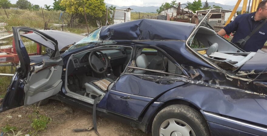 Θανατηφόρο τροχαίο στη Λάρισα - Νεκρός ο οδηγός, τραυματίστηκε η σύζυγός του