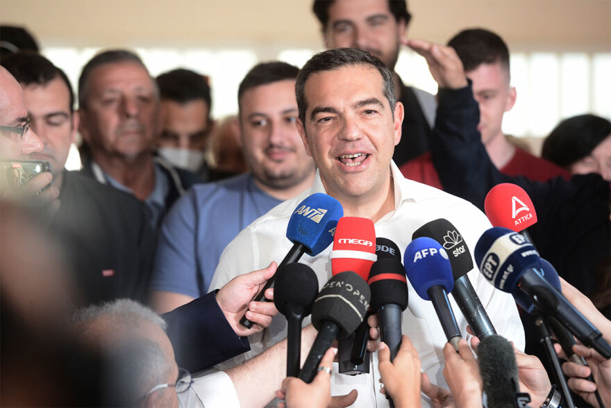 Εκλογές 2023: Στην Κυψέλη ψήφισε ο Τσίπρας - «Η αλλαγή είναι σήμερα στα χέρια του λαού μας»