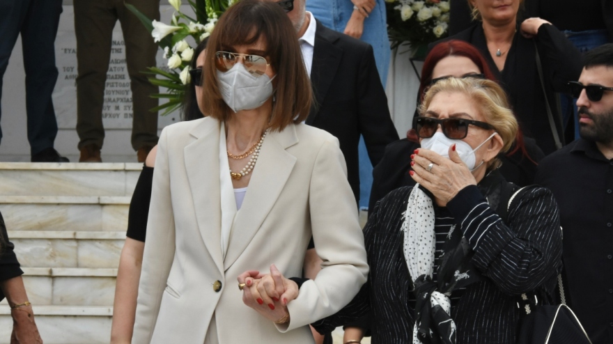 Στηβ Κακέτσης: Συντετριμμένη η Κατιάνα Μπαλανίκα - Ποιοι έδωσαν το «παρών» - Δείτε φωτογραφίες