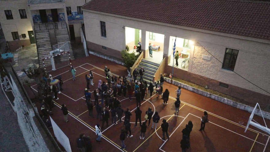 Μια συνάντηση γεμάτη χαμόγελα και παιδικό ενθουσιασμό, στους Φούρνους Ικαρίας 