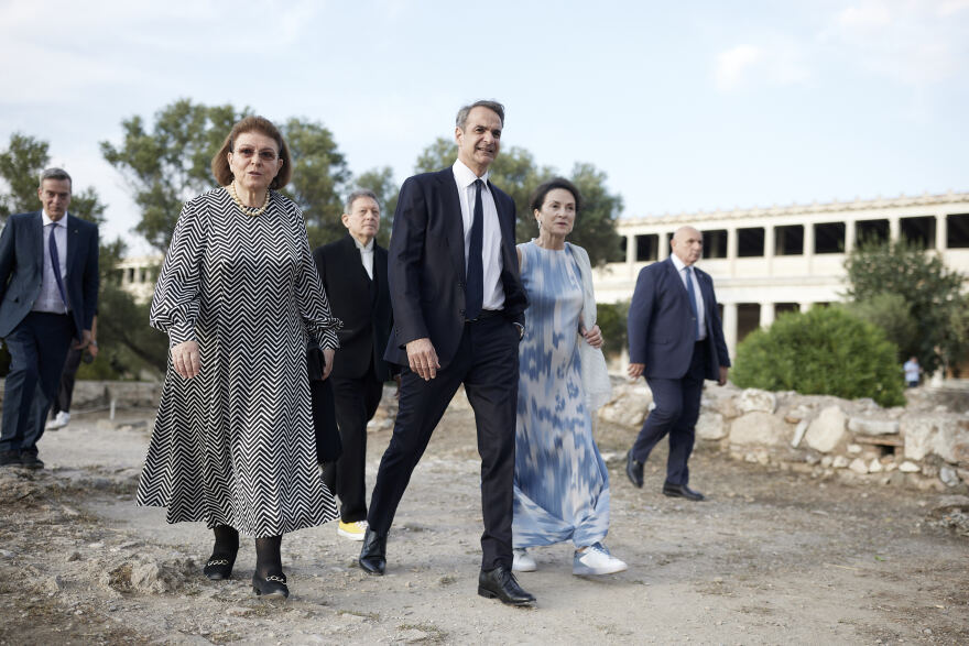 Στην απονομή του βραβείου αρχιτεκτονικής Pritzker ο Κυριάκος Μητσοτάκης και η Μαρέβα Γκραμπόφσκι - Δείτε φωτογραφίες