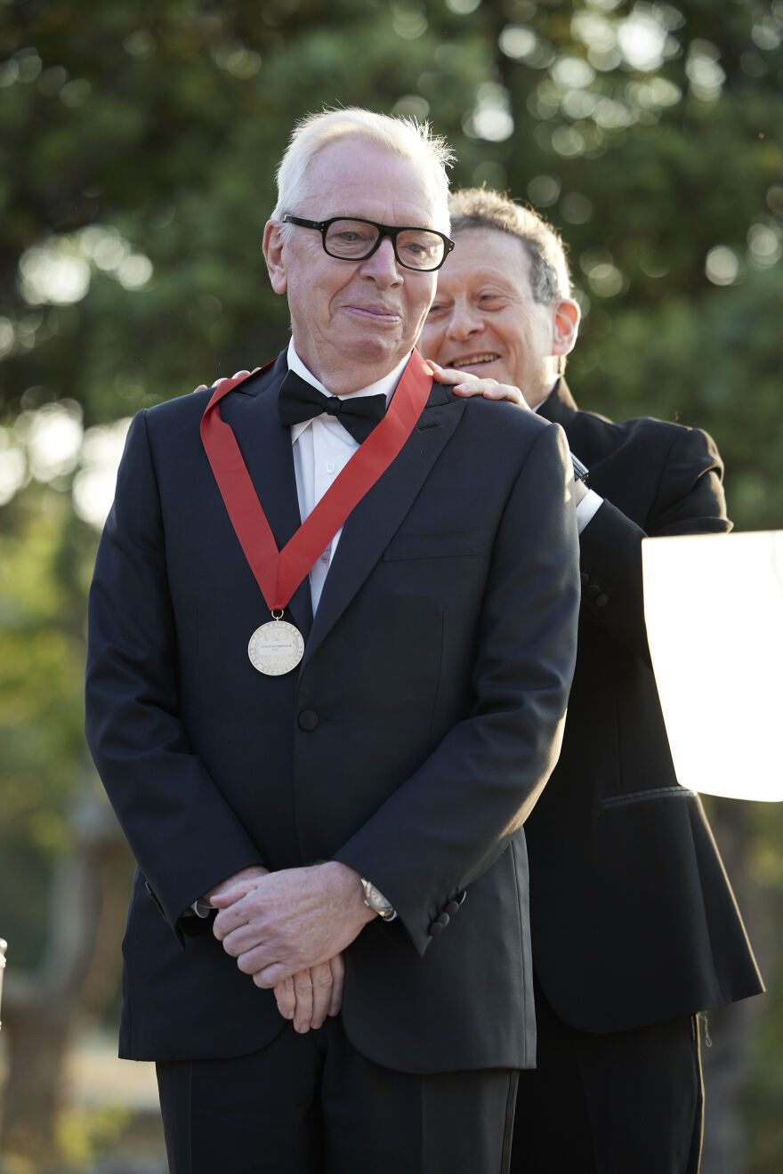 Στην απονομή του βραβείου αρχιτεκτονικής Pritzker ο Κυριάκος Μητσοτάκης και η Μαρέβα Γκραμπόφσκι - Δείτε φωτογραφίες