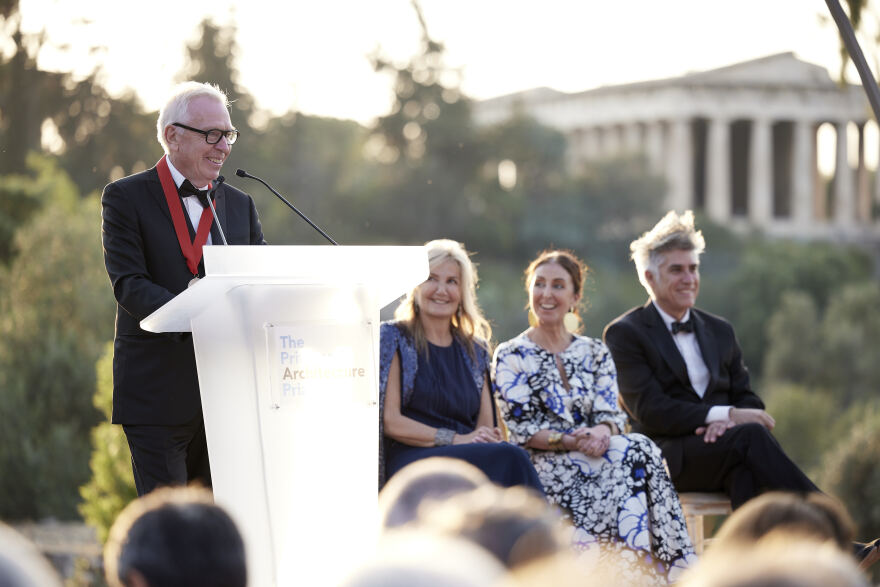 Στην απονομή του βραβείου αρχιτεκτονικής Pritzker ο Κυριάκος Μητσοτάκης και η Μαρέβα Γκραμπόφσκι - Δείτε φωτογραφίες