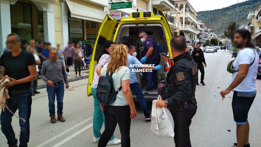 Ναύπλιο: Μηχανή παρέσυρε και τραυμάτισε σοβαρά γυναίκα