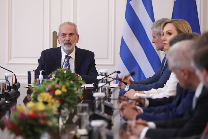 Εκλογές 2023, υπηρεσιακή κυβέρνηση: Το πρώτο υπουργικό συμβούλιο υπό τον Ιωάννη Σαρμά