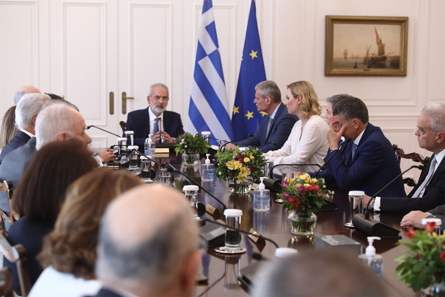 Εκλογές 2023, υπηρεσιακή κυβέρνηση: Το πρώτο υπουργικό συμβούλιο υπό τον Ιωάννη Σαρμά