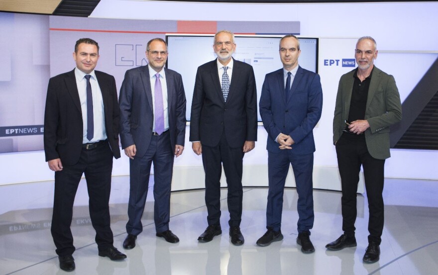 Επίσκεψη Σαρμά στην ΕΡΤ - «Κρίσιμος ο ρόλος της για τη λειτουργία της Δημοκρατίας»