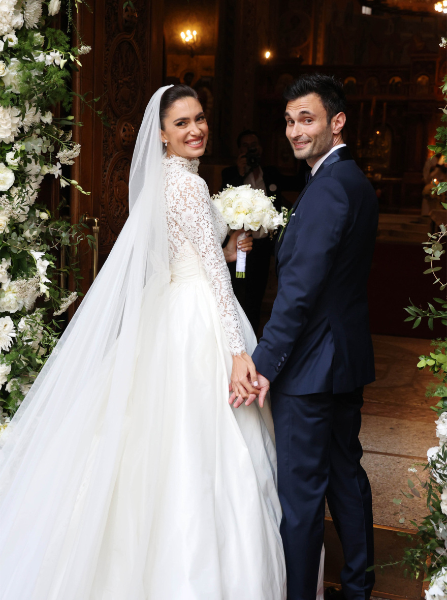 Άννα Πρέλεβιτς-Νικήτας Νομικός: Παντρεύτηκαν στο Κολωνάκι - Δείτε φωτογραφίες