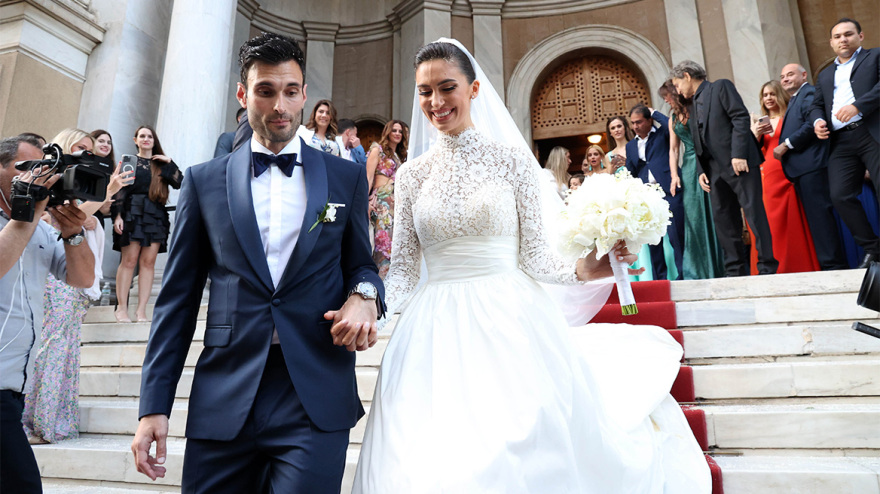 Άννα Πρέλεβιτς-Νικήτας Νομικός: Παντρεύτηκαν στο Κολωνάκι - Δείτε φωτογραφίες