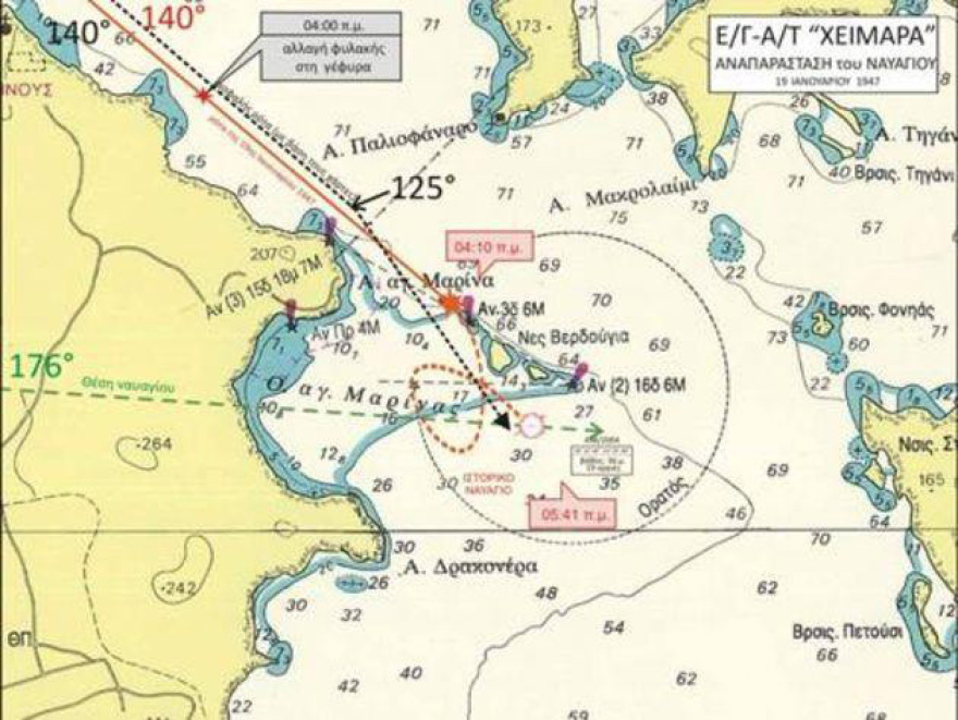 Το ναυάγιο του πλοίου «Χειμάρα» στον Ν. Ευβοϊκό το 1947 με τους 383 νεκρούς - Τα αίτια και οι θεωρίες συνωμοσίας 