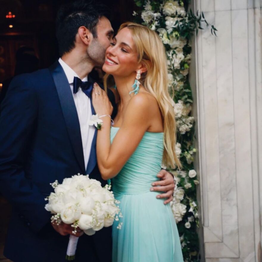 Δούκισσα Νομικού: Οι φωτογραφίες της από τον γάμο του αδερφού της, Νικήτα, με την Άννα Πρέλεβιτς