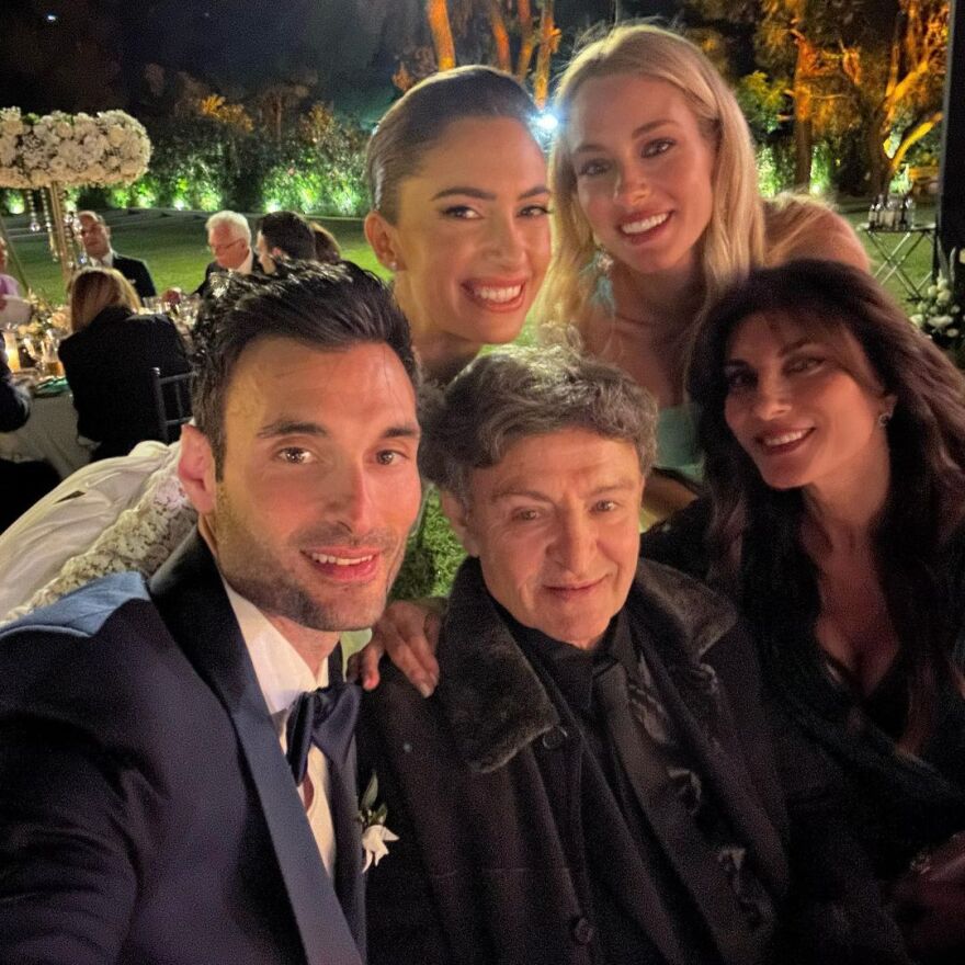 Δούκισσα Νομικού: Οι φωτογραφίες της από τον γάμο του αδερφού της, Νικήτα, με την Άννα Πρέλεβιτς