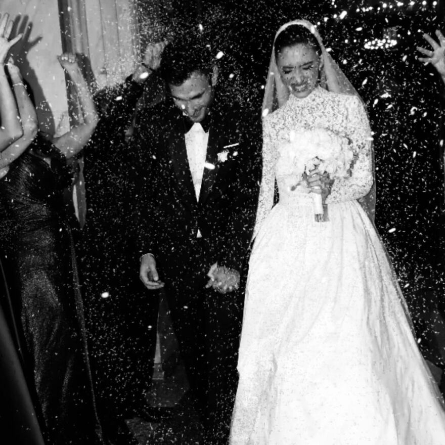 Δούκισσα Νομικού: Οι φωτογραφίες της από τον γάμο του αδερφού της, Νικήτα, με την Άννα Πρέλεβιτς