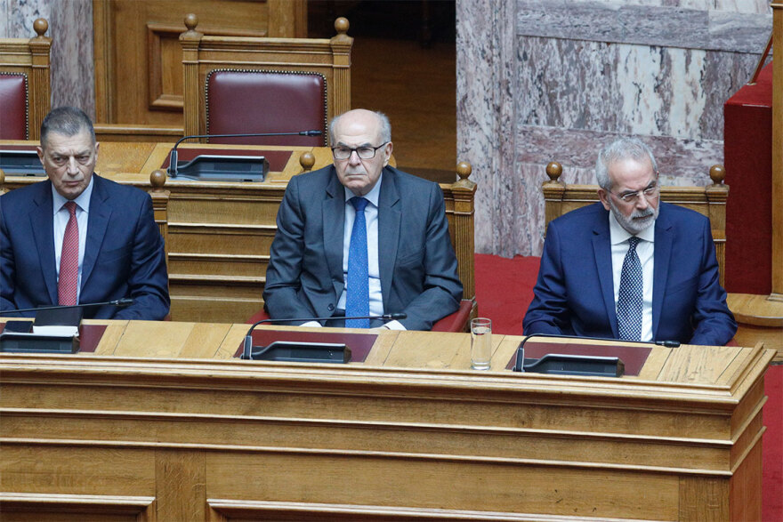 Εκλογές 2023 -  Επανεξελέγη πρόεδρος της Βουλής με 270 ψήφους ο Τασούλας 