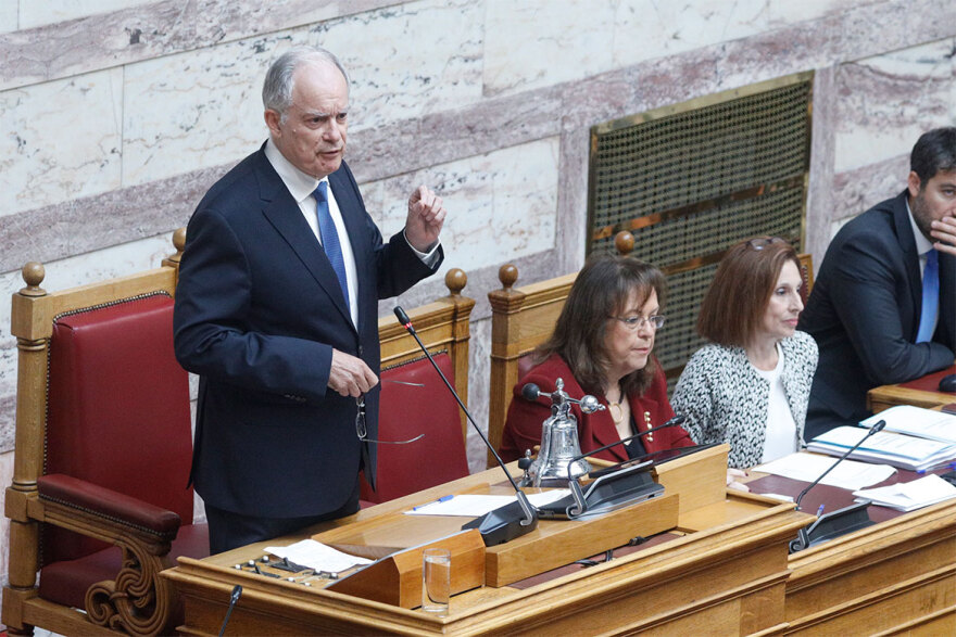 Εκλογές 2023 -  Επανεξελέγη πρόεδρος της Βουλής με 270 ψήφους ο Τασούλας 