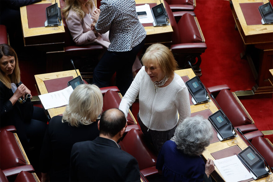 Εκλογές 2023 -  Επανεξελέγη πρόεδρος της Βουλής με 270 ψήφους ο Τασούλας 