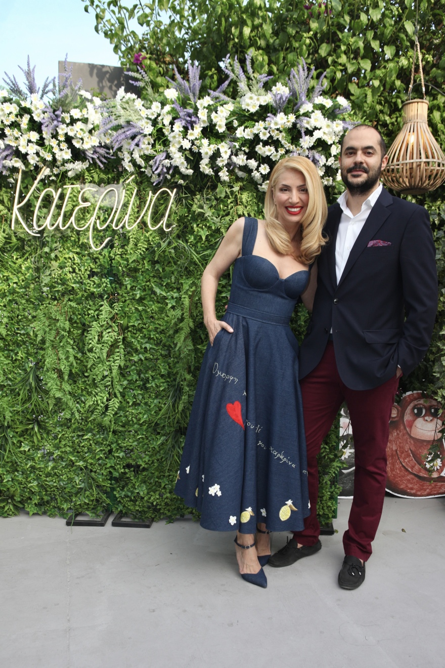 Μαρία Ηλιάκη και Στέλιος Μανουσάκης: Βάφτισαν την κόρη τους - Δείτε φωτογραφίες από το πάρτι