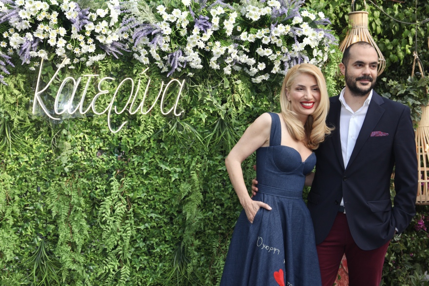 Μαρία Ηλιάκη και Στέλιος Μανουσάκης: Βάφτισαν την κόρη τους - Δείτε φωτογραφίες από το πάρτι