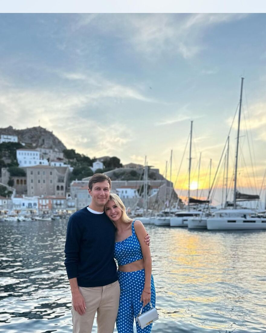 Ιβάνκα Τραμπ: «Σε ευχαριστώ Ελλάδα» λέει και δημοσιεύει φωτογραφίες από την Ύδρα και τους Δελφούς 