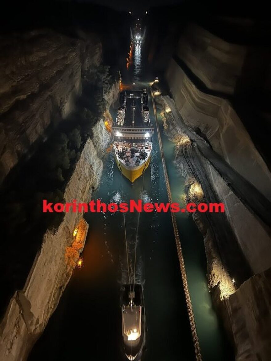 Κόρινθος: Σε λειτουργία ξανά η διώρυγα - Δείτε το πανοραμικό βίντεο και φωτογραφίες