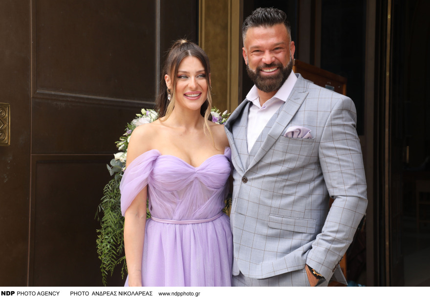 Κώστας Σόμμερ - Βαλεντίνη Παπαδάκη: Βαφτίζουν την κόρη τους - Δείτε φωτογραφίες