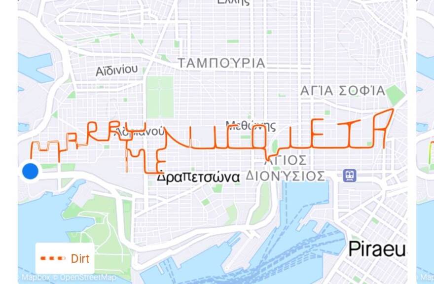 Η Νικολέτα είπε το «ναι»: Ο μαραθωνοδρόμος Γιώργος Κακαβάνης έτρεξε 14χλμ για να κάνει πρόταση γάμου στην καλή του