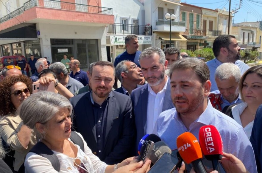 Εκλογές 2023: Στο Ρέθυμνο ο Νίκος Ανδρουλάκης - «Να πάρει η Κρήτη το πολιτικό χρώμα που της ταιριάζει»