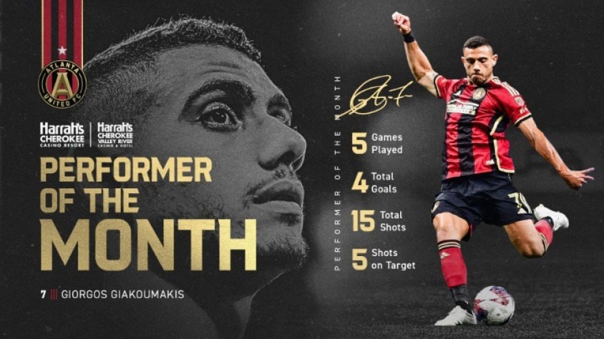 Γιακουμάκης: Κορυφαίος του Μαΐου για την Ατλάντα