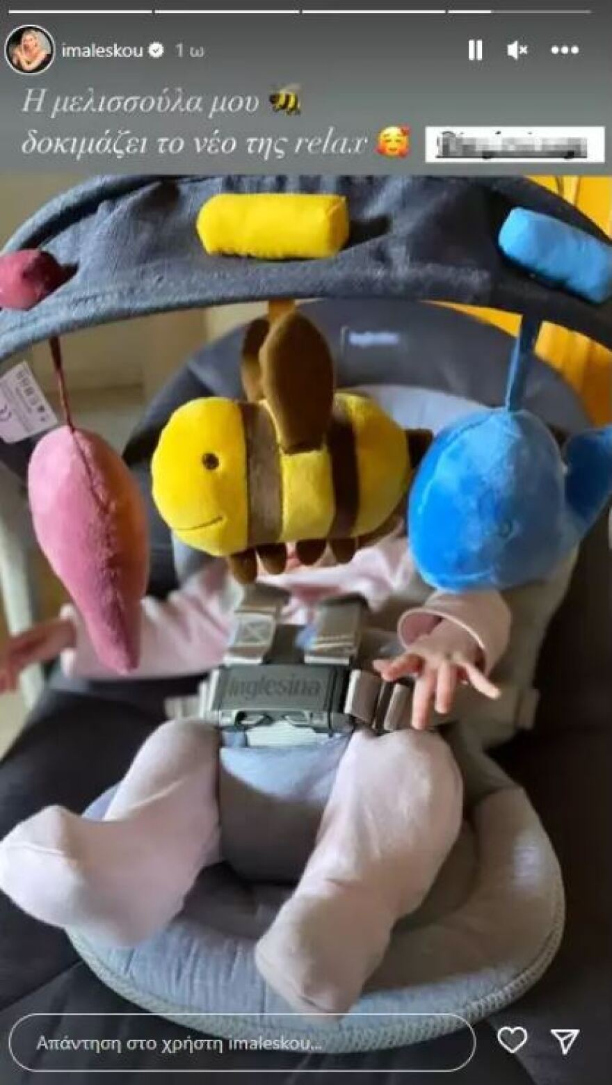 Ιωάννα Μαλέσκου: Ανάρτησε στιγμιότυπο με την κόρη της
