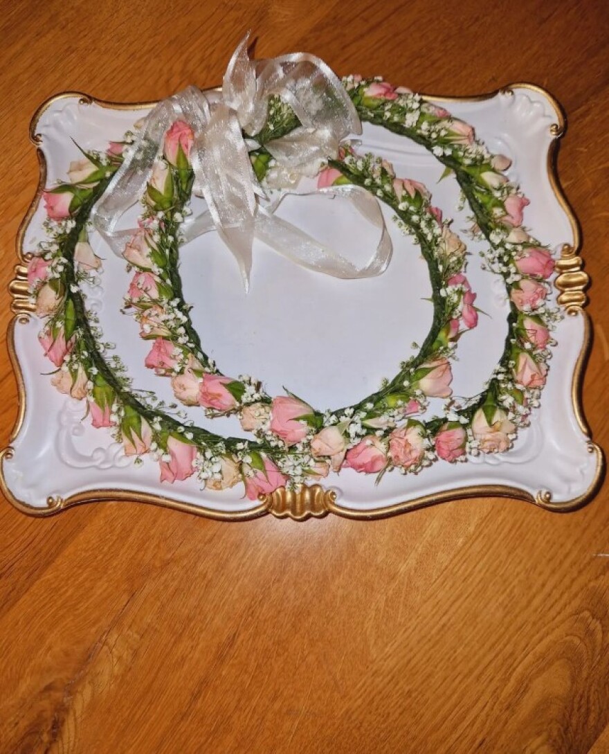 Ελίνα Κέφη: Φωτογραφίες από τον γάμο της με τον Πάνο Μιχαλόπουλο