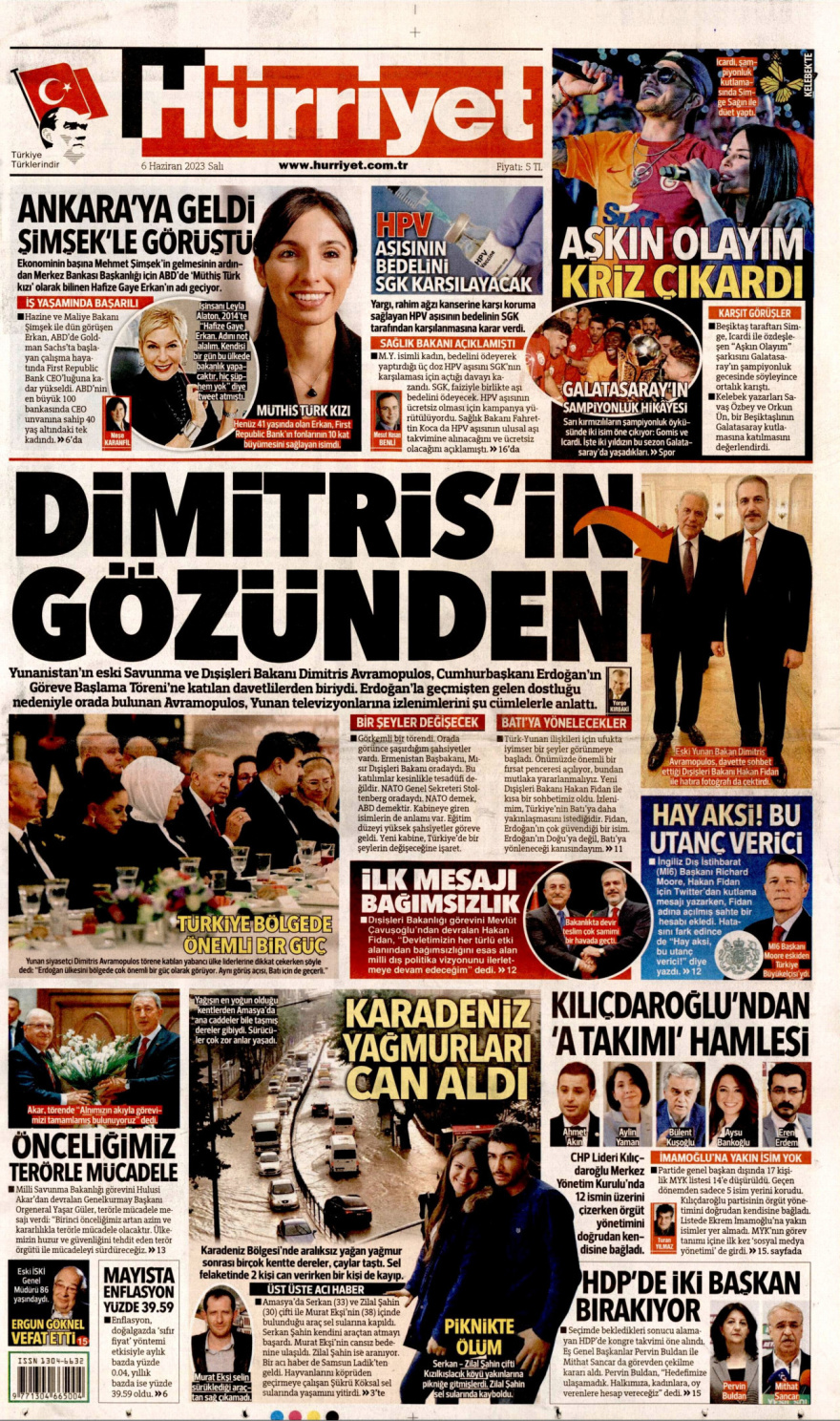 Τουρκία: Η εφημερίδα Hurriyet για τις εντυπώσεις Αβραμόπουλου από τη νέα κυβέρνηση Ερντογάν