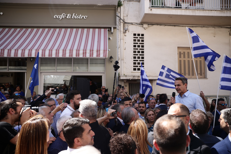 Εκλογές 2023 - Μητσοτάκης: Χρειαζόμαστε σταθερή κυβέρνηση για να υποστηρίξουμε την κυριαρχία μας και να προστατεύσουμε τα σύνορά μας