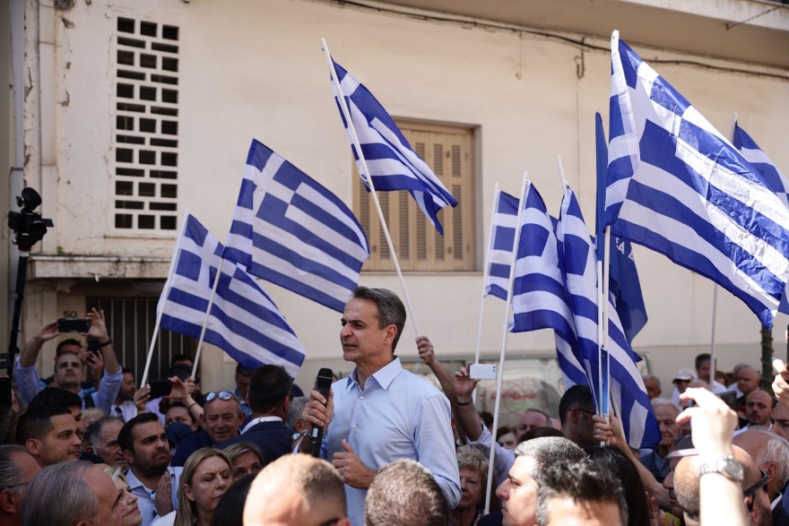 Εκλογές 2023 - Μητσοτάκης: Χρειαζόμαστε σταθερή κυβέρνηση για να υποστηρίξουμε την κυριαρχία μας και να προστατεύσουμε τα σύνορά μας