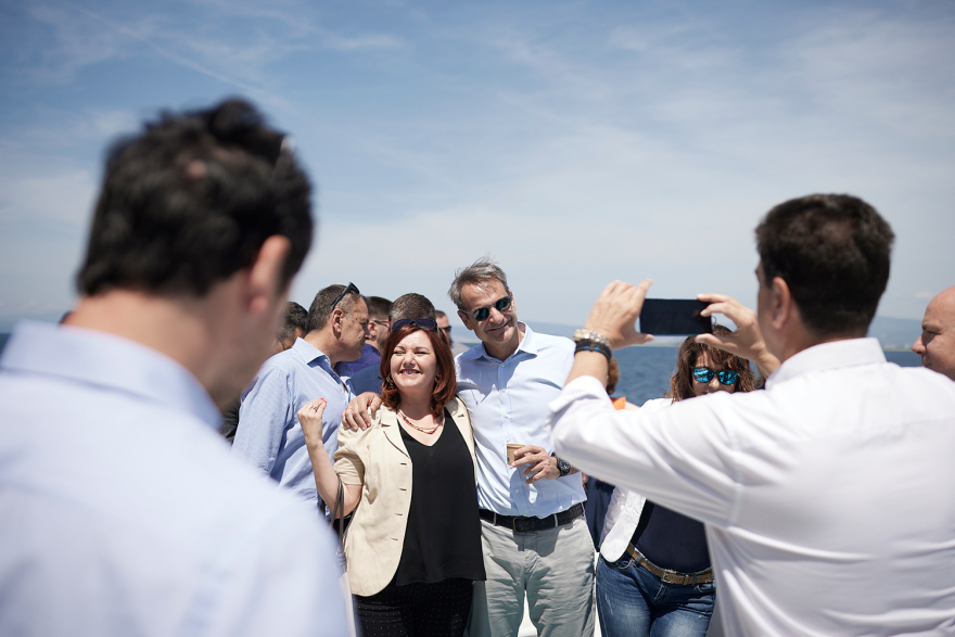 Εκλογές 2023 - Μητσοτάκης από Θάσο: Είμαστε οι μόνοι που μπορούμε να εγγυηθούμε σταθερή ανάπτυξη και μείωση φόρων