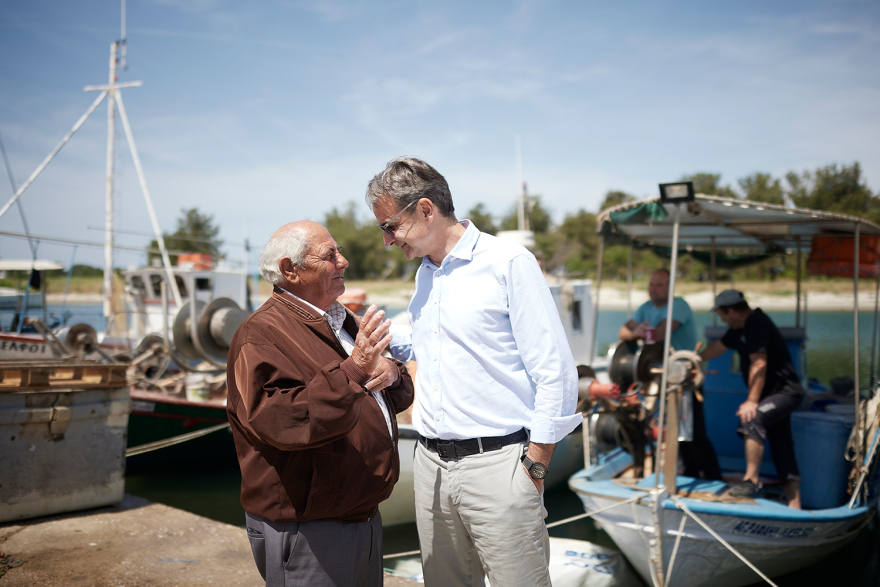 Εκλογές 2023 - Μητσοτάκης από Θάσο: Είμαστε οι μόνοι που μπορούμε να εγγυηθούμε σταθερή ανάπτυξη και μείωση φόρων